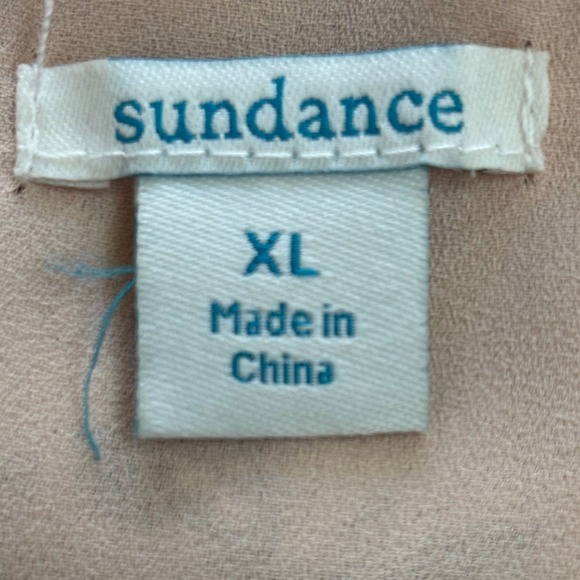 Sundance Floral Maxi XL Boho Fairycore Sleeveless Ruffle Asymmetrical Hem Blush - Picture 9 of 11